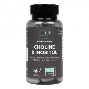 Холин и Инозитол (Витамин В4 + В8) (Holland & Barrett Choline Inositol) 100 таблетки