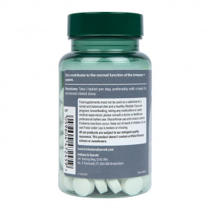 Цинк Zinc Gluconate 25mg 120 таблетки, H&B - Img 5
