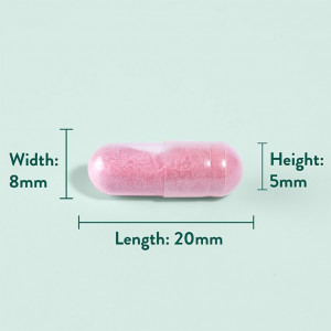 Черна череша екстракт (Holland & Barrett Black Cherry Extract) 250mg 120 капсула размер