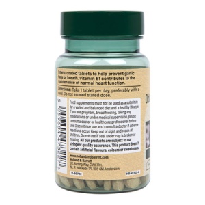 HB Чесън без мирис 120 таблетки, Holland and Barrett - Img 3