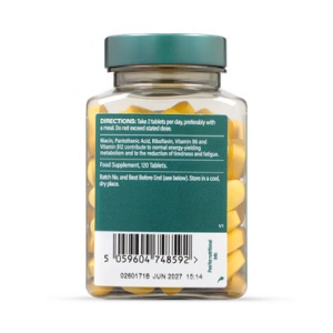 Витамин Б комплекс (Vitamin B Complex) 120 таблетки, H&B - Img 2