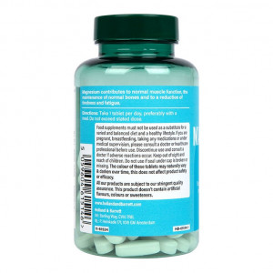 Магнезий (Magnesium) 375мг 90 таблетки, H&B - Img 3