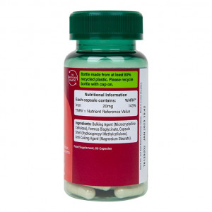 Нежно желязо (Gentle Iron) 20mg 90 капсули, H&B - Img 2