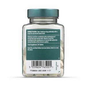 Селен и цинк с витамини (Selenium + Zinc & Vits A, C & E) 120 таблетки - Img 2