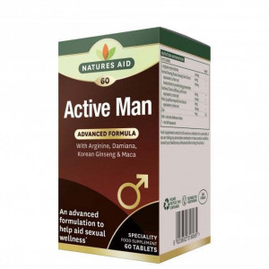 Формула за мъже (Active Man) 60 таблетки, Natures Aid - Img 1