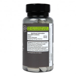 Холин и Инозитол (Витамин В4 + В8) (Holland & Barrett Choline Inositol) 100 таблетки състав