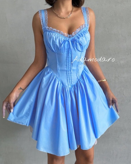 Rochie scurta bufanta baby doll - Img 1