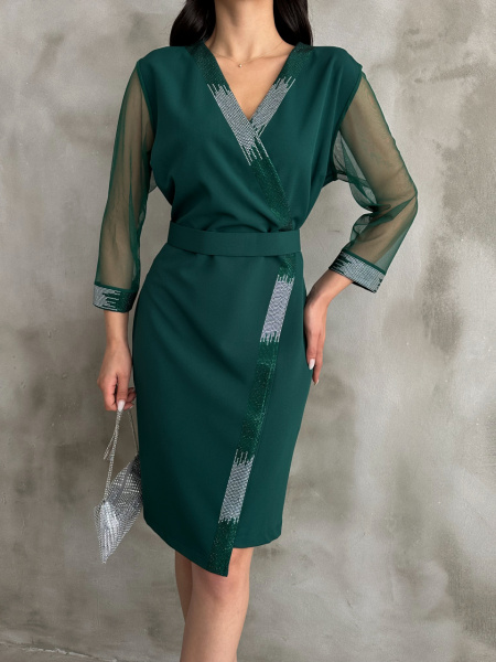 Rochie eleganta cu strasuri