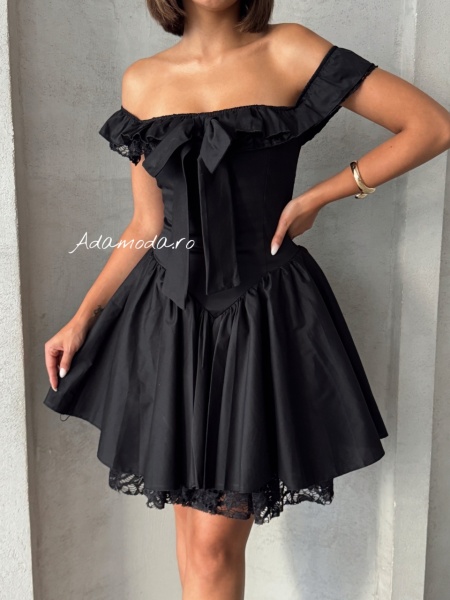 Rochie scurta bufanta baby doll