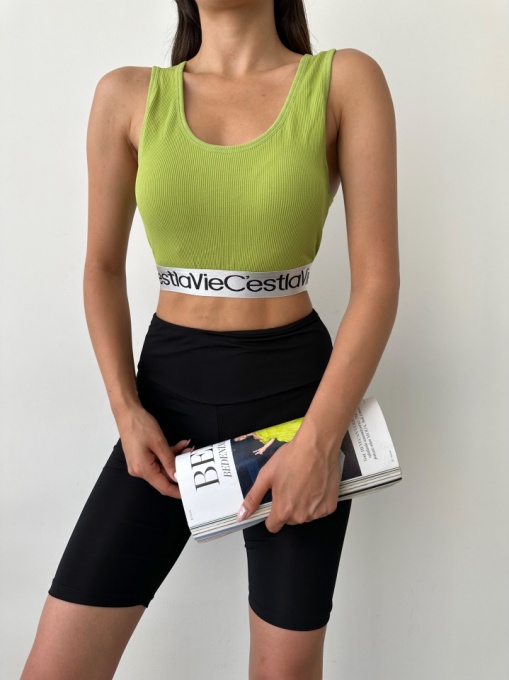 Top crop push-up sport - Img 1