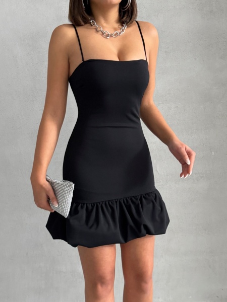 Rochie eleganta scurta cu bretele
