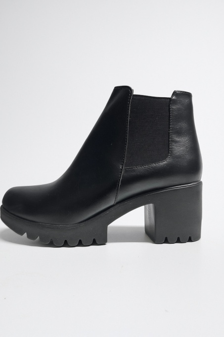 Botine dama cu toc mic - Img 1