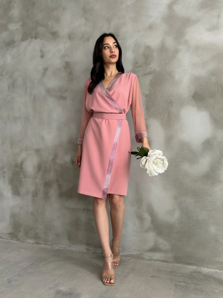 Rochie eleganta cu strasuri