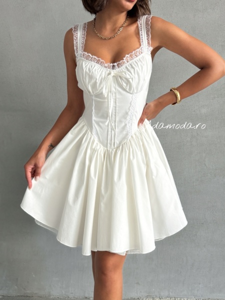 Rochie scurta bufanta baby doll