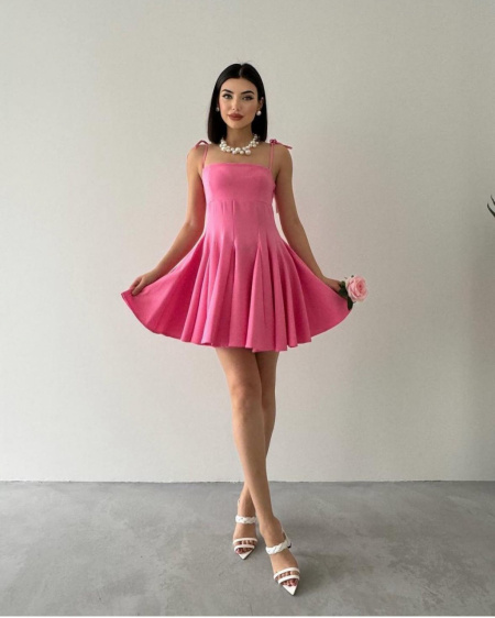Rochie eleganta scurta cu bretele