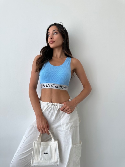 Top crop push-up sport