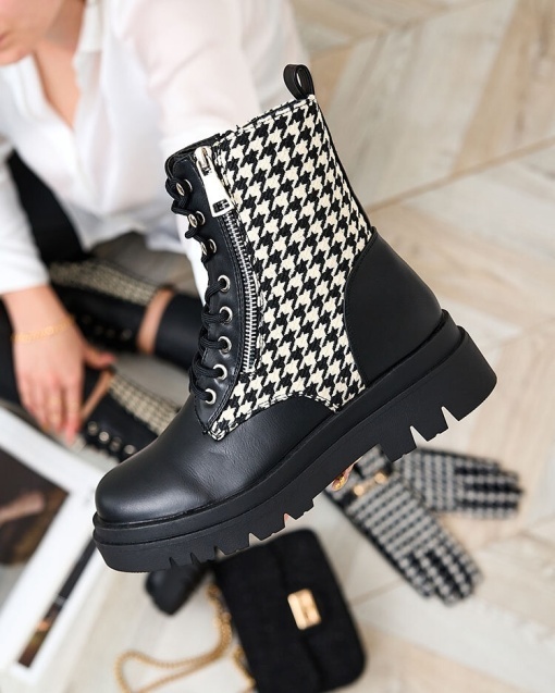 Ghete dama imblanite cu siret