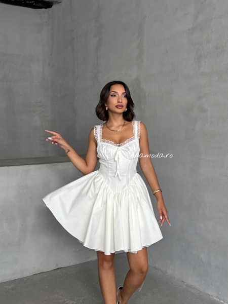 Rochie scurta bufanta baby doll
