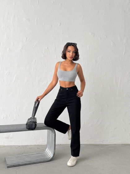 Blugi dama straight fit - Img 9