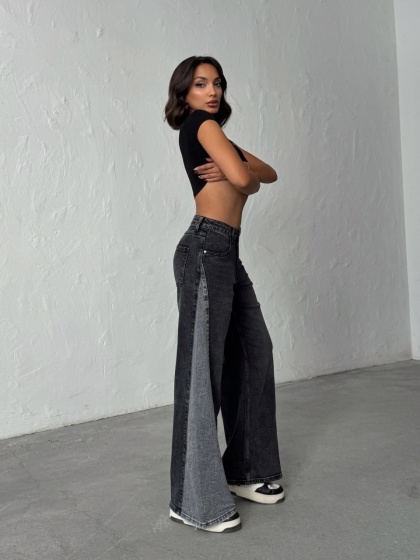 Blugi evazati in doua nuante - Img 7