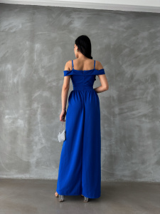 Rochie eleganta lunga cu bretele - Img 3