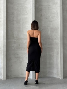 Rochie eleganta midi pe corp - Img 5