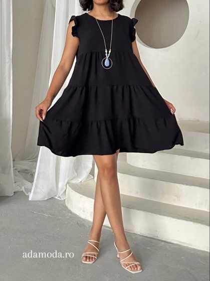 Rochie scurta de vara vaporoasa - Img 2