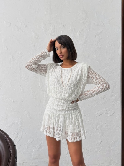 Rochie scurta din dantela - Img 8