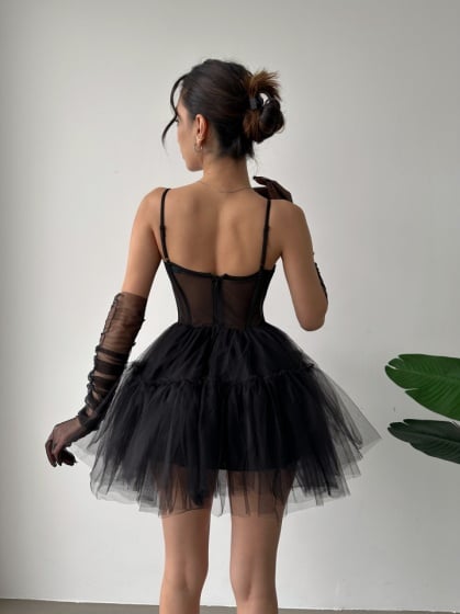 Rochie scurta din tul - Img 3