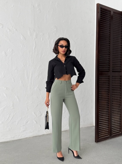 Pantaloni dama drepti simpli - Img 7