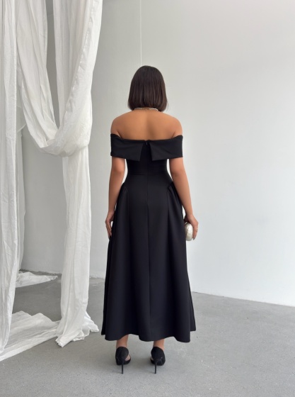 Rochie eleganta pe umeri - Img 2