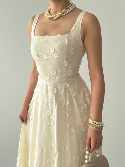 Rochie lunga brodata - Img 3
