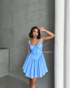 Rochie scurta bufanta baby doll - Img 2