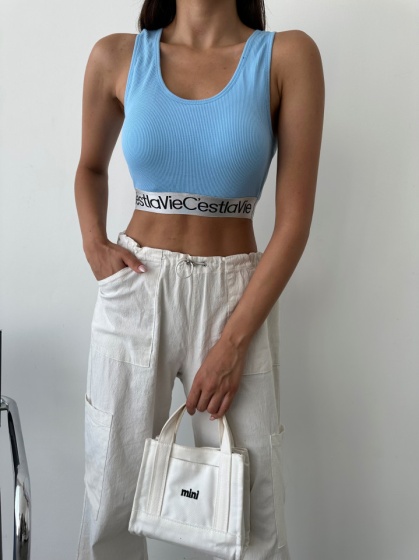 Top crop push-up sport - Img 6