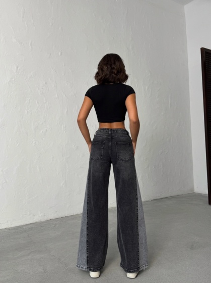 Blugi evazati in doua nuante - Img 2