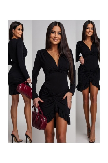 Compleu din lycra cu Body și Fustă - Img 2