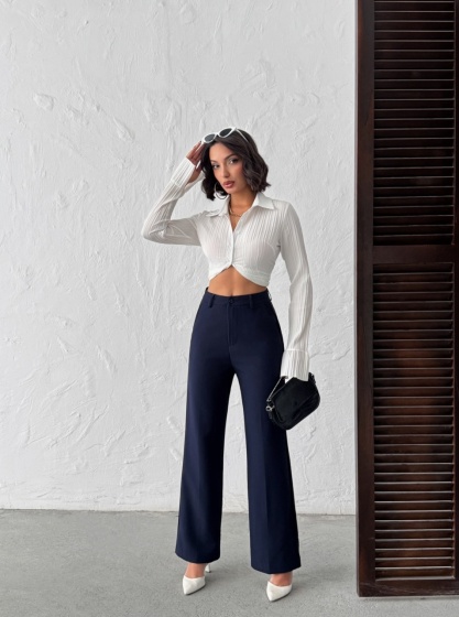 Pantaloni dama drepti simpli - Img 7