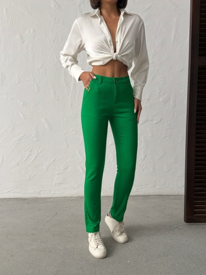 Pantaloni dama elastici simpli