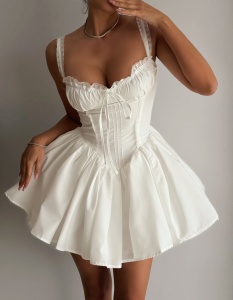 Rochie scurta bufanta baby doll - Img 3