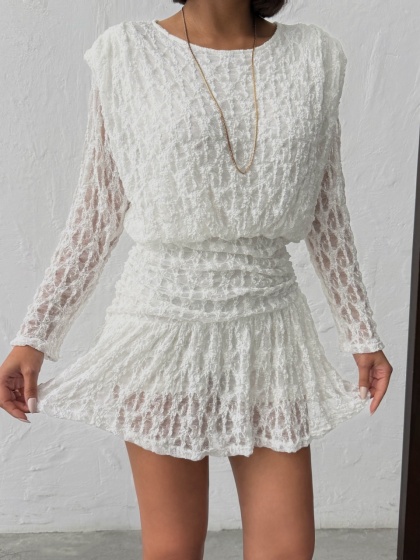 Rochie scurta din dantela - Img 3