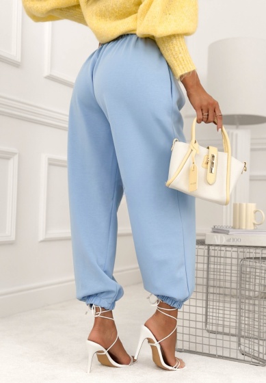 Pantaloni din viscoză cu manșete - Img 2