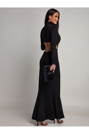 Rochie elegantă din lycra, cu spatele gol - Img 3