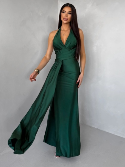 Rochie eleganta lunga din lycra - Img 3