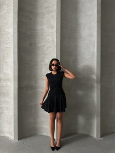 Rochie eleganta scurta cu strasuri - Img 5