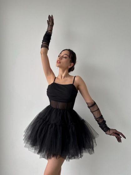 Rochie scurta din tul - Img 4
