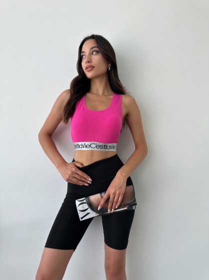 Top crop push-up sport - Img 1