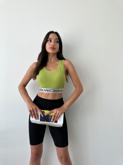 Top crop push-up sport - Img 2