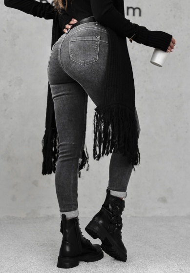 Blugi dama elastici simpli - Img 2