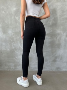 Blugi skinny elastici cu tinte și croială slim - Img 6