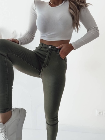 Blugi skinny elastici simpli - Img 2